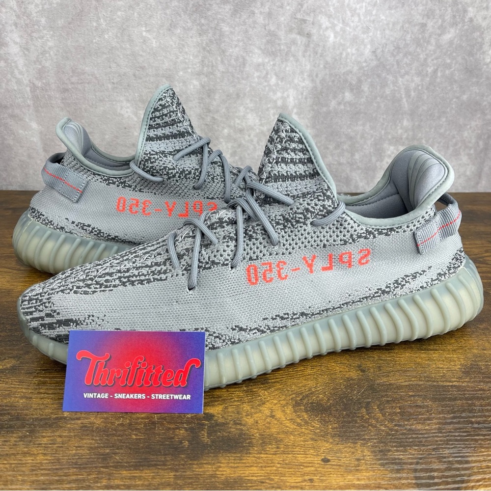Adidas Yeezy Boost 350 V2 Beluga 2.0 Size 16 AH2203 Men’s Sneakers OG Rare Kanye